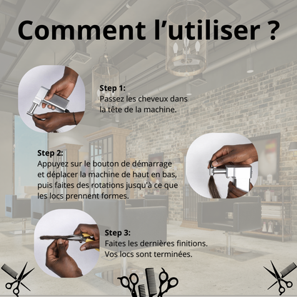 DreadMaster Pro - Créez, réparez et entretenez vos dreadlocks